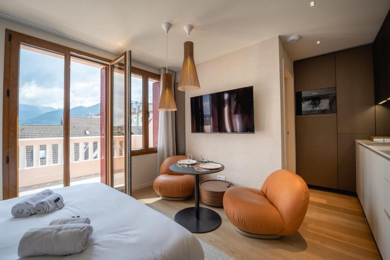 Le Nid Du Favre I - Charming Studio With Stunning Lake View 阿讷西 外观 照片